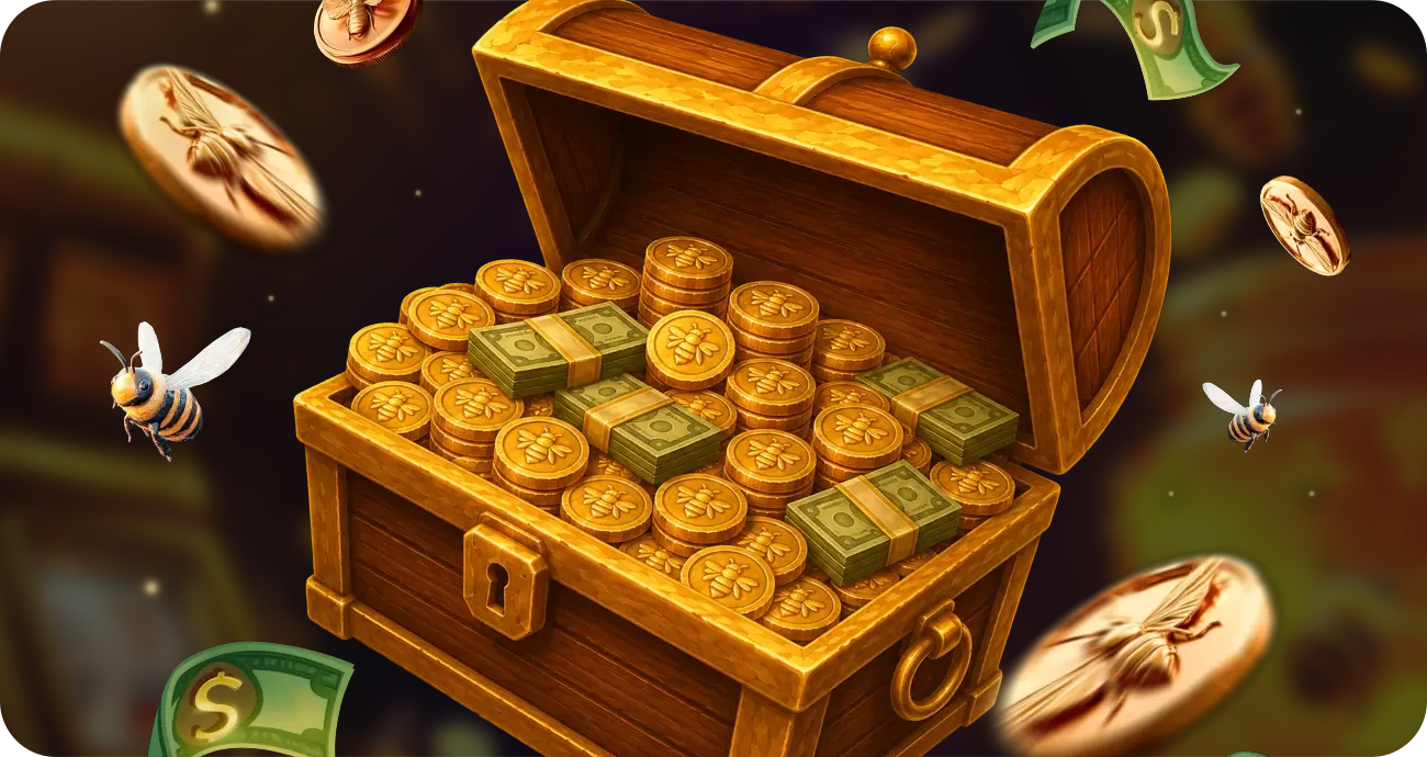 Honeybetz casino hero