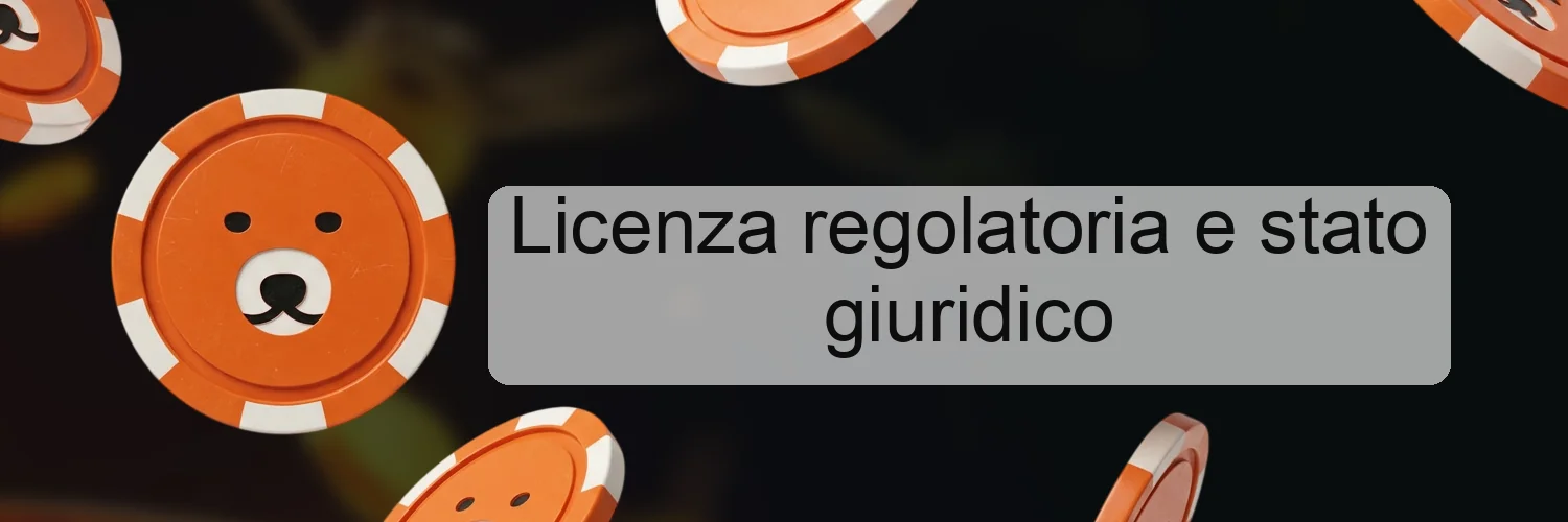 Licenza regolatoria e stato giuridico